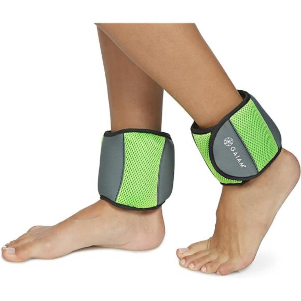 Gaiam Wrist and Ankle Weights, Wearable Bracelet to Strengthen